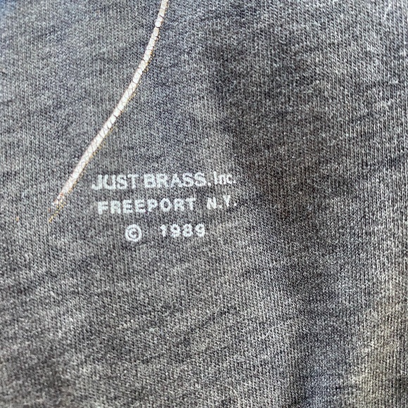 Vintage 1989 Just Brass Tee - Picture 5 of 6